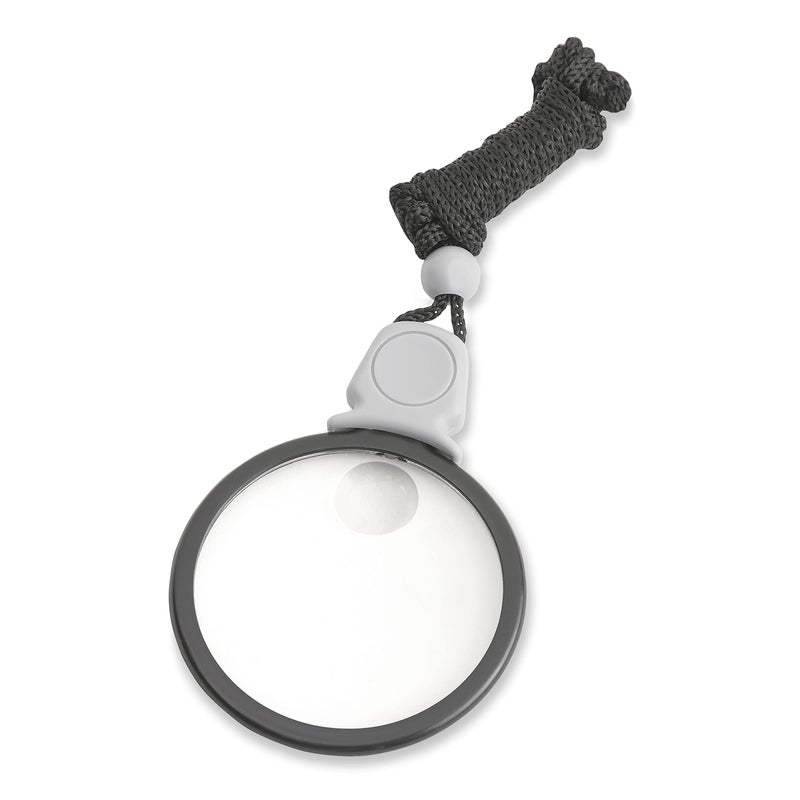 CarsonÂ® MagniLook 3x Pendant Magnifier with 6x Spot Lens & Neck Cord (LK-10) - Image 4